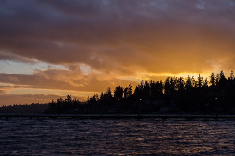 Photo Boardwalk sunset