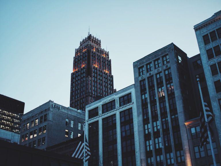 Photo Detroit skyline