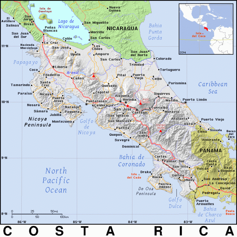 Costa Rica Facts and Places to Visit