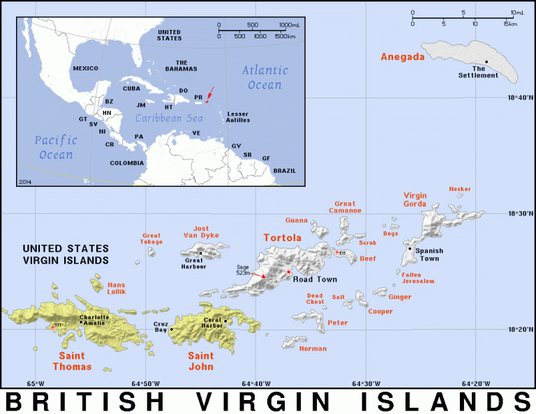 British Virgin Islands Facts and Places to Visit